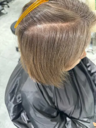 ショート カラー 夜23時まで予約🉑 reverieあきらのヘアスタイル