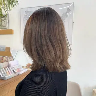 ミディアム こいけ みきののヘアスタイル