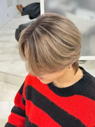 カラー メンズ ✨金沢No.1✨ カット最安値‼️のヘアスタイル