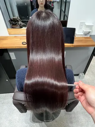 ロング 後藤 優瞳のヘアスタイル