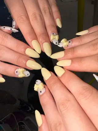 ネイル 33nail✴️栄 スミレ❇️Gel-xのネイルデザイン