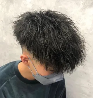 パーマ メンズ 大塚 大飛のヘアスタイル