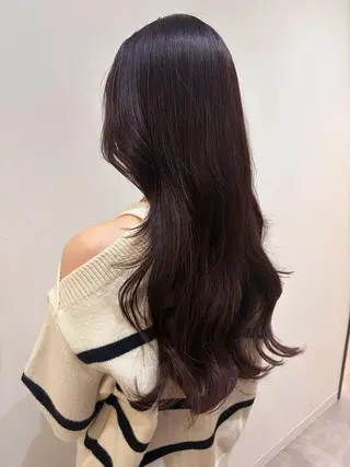 セミロング カラー 初めてでも安心🌟 newi町田✂のヘアスタイル