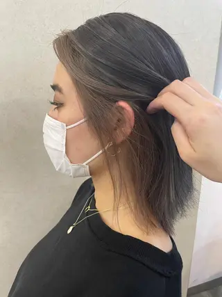 ロング カラー ヘアアレンジ 🦋高瀬寛菜🦋 韓国レイヤーのヘアスタイル