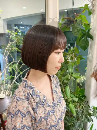 ショート 谷澤 朋佳のヘアスタイル