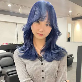 ミディアム 店長 小池アキトのヘアスタイル