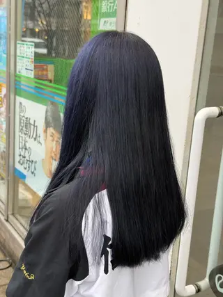 カラー レディースモデル募集 角快利のヘアスタイル