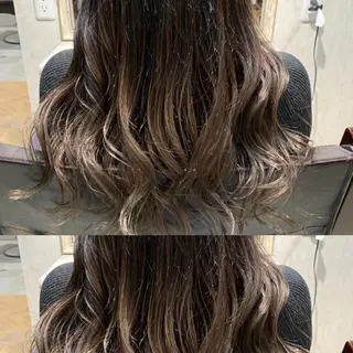 ロング カラー LUXBE LUCEのヘアスタイル
