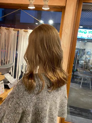 セミロング MORISHITA HARUKAのヘアスタイル