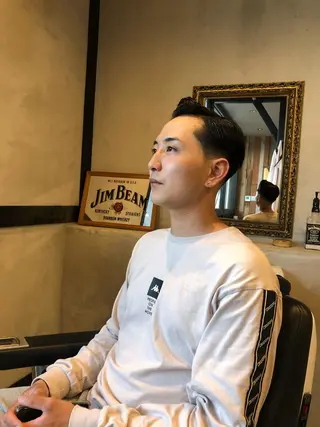 ショート メンズ OHNISH RYUSEIのヘアスタイル