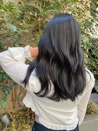 セミロング カラー ♡レイヤーカット れお♡のヘアスタイル