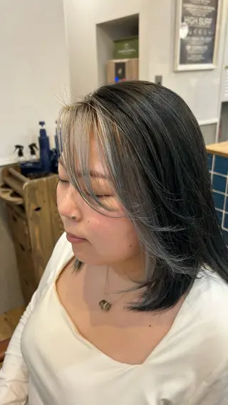 ミディアム 🦋韓国風レイヤー 🦋AYANE⁎⁺˳のヘアスタイル