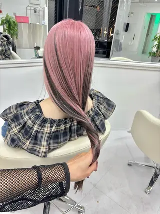 ロング 🎗副店長/井上 竜 ブリーチ指名No.1のヘアスタイル