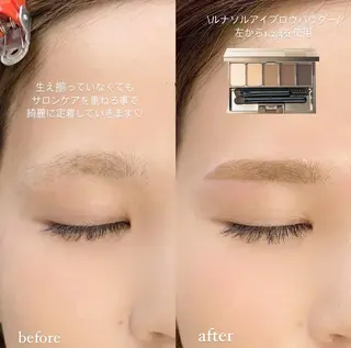 メンズ キッズ アイブロウ 稲嶺 美華のエステ・リラクイメージ