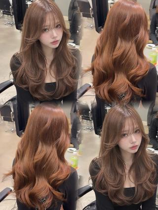 カラー 💖ブリーチ縮毛矯正 髪質改善💖ケンシンのヘアスタイル