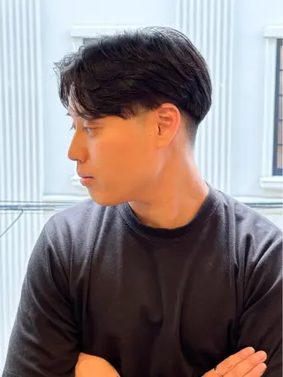 ショート パーマ メンズ 三宮メンズカット ヨシイッキのヘアスタイル