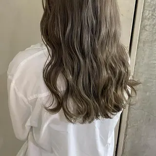 ミディアム カラー 清村 和音のヘアスタイル