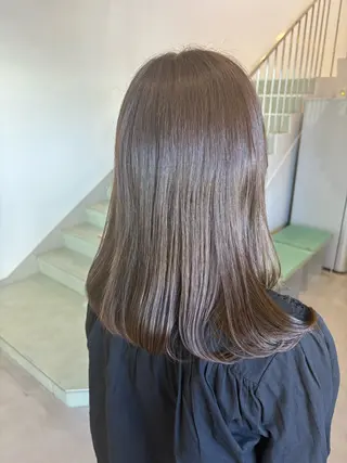 セミロング カラー DEEokazaki sae.Aのヘアスタイル