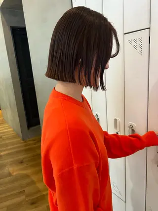 ショート カラー ボブ指名No.1/ ボブパーマ/ユキのヘアスタイル