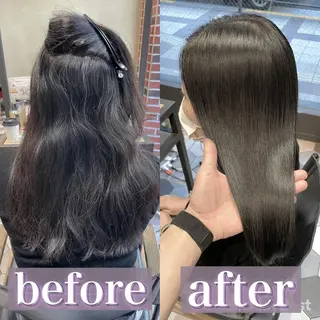 ロング 梅田🫧髪質改善 縮毛矯正🫧村上蒼生のヘアスタイル