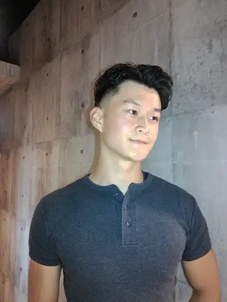メンズ 窪田 力也のヘアスタイル