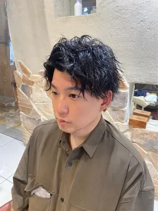パーマ メンズ ✨無料メンズモデル 募集中✨永野大樹のヘアスタイル
