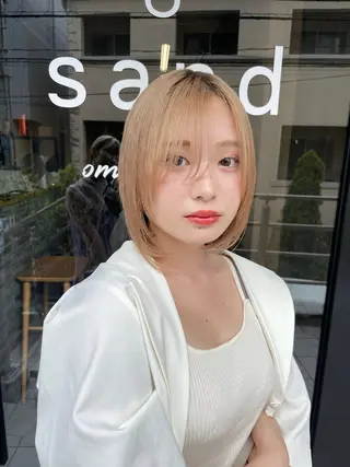 ミディアム ✨カット、パーマ 期間限定無料✨　大智のヘアスタイル