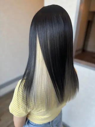 セミロング カラー 【DECIDE L.A.W】氏原　将のヘアスタイル