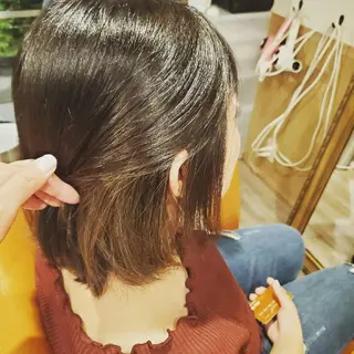 ショート カラー spa hair ark 富井直美のヘアスタイル