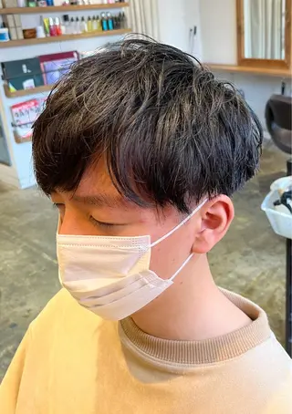 メンズ メンズパーマ特化 望月謙二郎のヘアスタイル