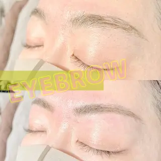 アイブロウ 大阪福島Sayaka 韓国束感マツエク🤍のマツエク・マツパデザイン
