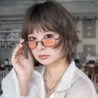 ショート ウルフ/シャギーカッ ト/ハッシュカットのヘアスタイル