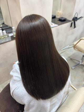 ロング 長野／髪質改善 ストレート/れんのヘアスタイル