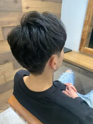 ショート メンズデザイナー Jojiのヘアスタイル