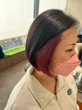 カラー 本間 昂人のヘアスタイル