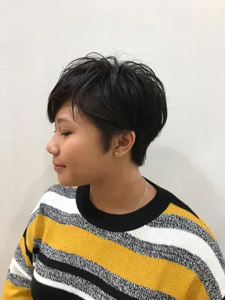 ショート ベリショディレクター 小野 健太郎のヘアスタイル