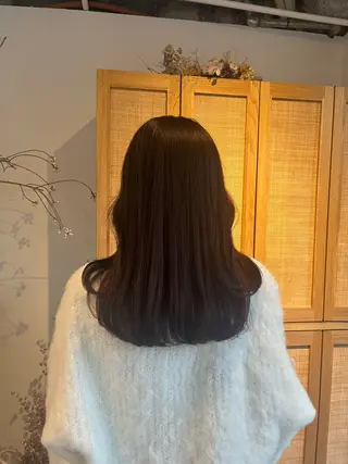 セミロング カラー KOYUKI⛄️ [大阪美容室]🚏のヘアスタイル