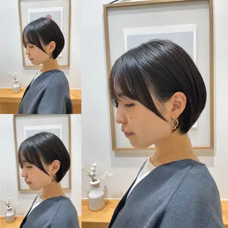 ショート ARMONY秋山輝也 コテ巻き風パーマ特化のヘアスタイル