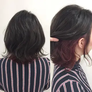 ショート カラー 🌛ダブルカラー 🌜SAYAKAのヘアスタイル