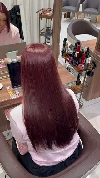 ロング 🦋盛れるレイヤー/ ベージュ/Ryugaのヘアスタイル