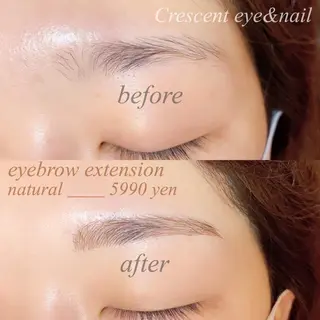 マツエク・マツパ Crescent Eye 福岡店のマツエク・マツパデザイン