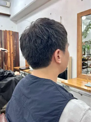 ショート メンズ 木村陸弥🌿似合わせ 再現性メンズヘアのヘアスタイル