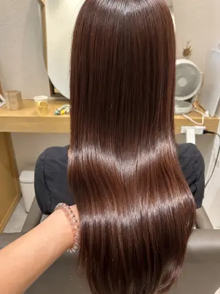 ロング カラー 久木原 ゆりのヘアスタイル