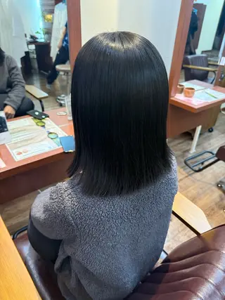 ミディアム 冨樫 怜央のヘアスタイル