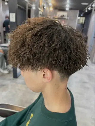 パーマ メンズ 快斗🔥メンズパーマ 🔥モデル募集中🔥のヘアスタイル