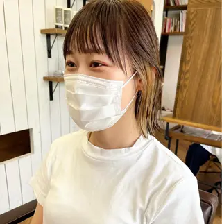 ショート カラー Hareru 豊田 修廣のヘアスタイル