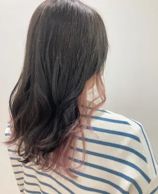 セミロング カラー 店長 ✂️ムラカミ キラリのヘアスタイル