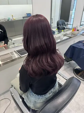 ロング カラー Parve  Mix 🫧梶川虹のヘアスタイル