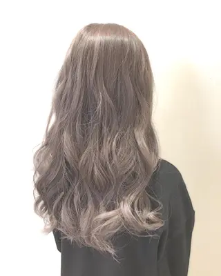ロング カラー ハイトーン/ブリーチ ルミエール/新栄/栄のヘアスタイル