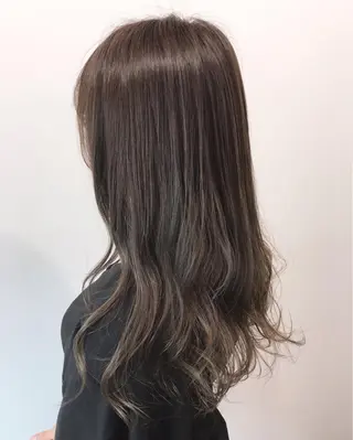 ロング カラー レイヤー/大人ボブ| ワタナベ リョウカのヘアスタイル